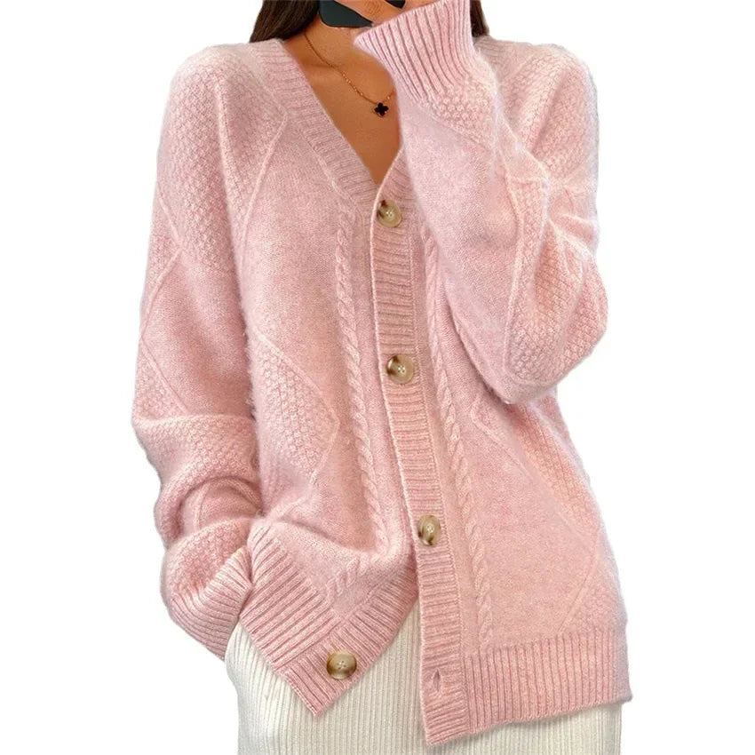 Elena | Cárdigan Suave con Botones