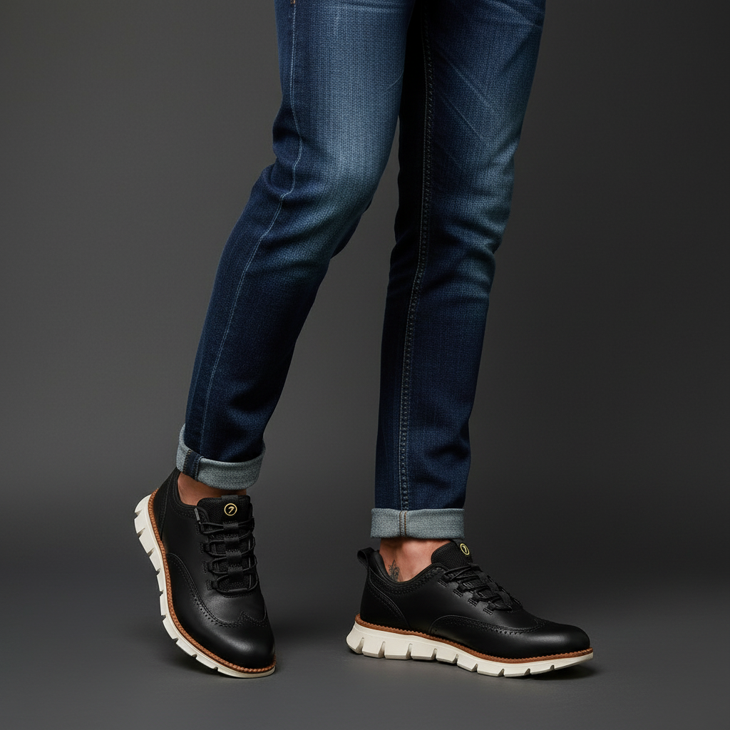Orlando | Zapatillas Brogue de Estilo Sastre
