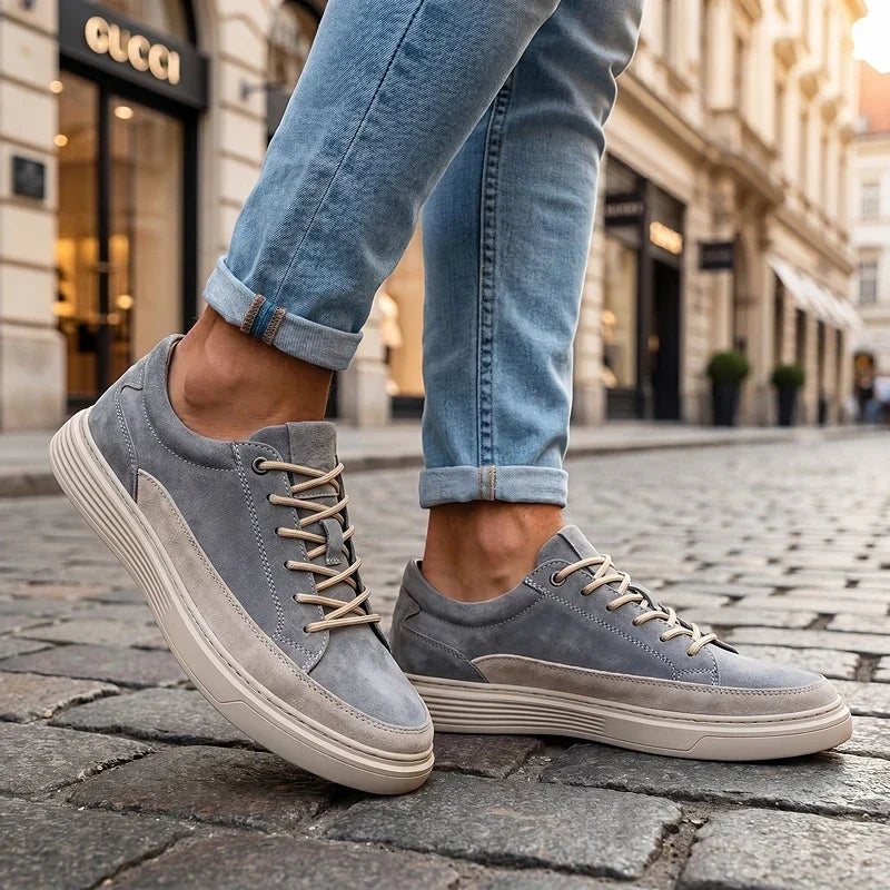 Hugo | Zapatillas Premium de Ante con Amortiguación