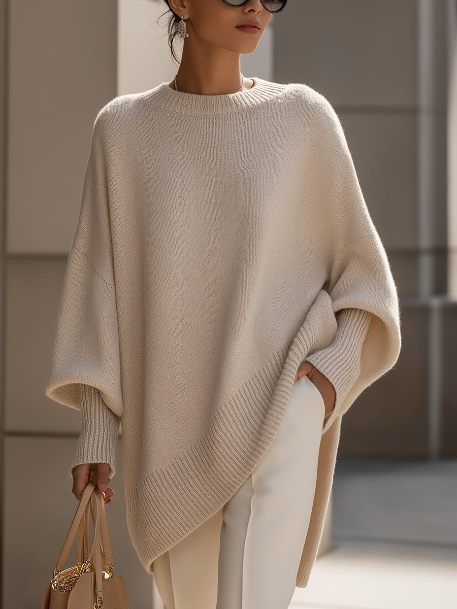 Ludovica | Jersey Oversize con Escote Amplio