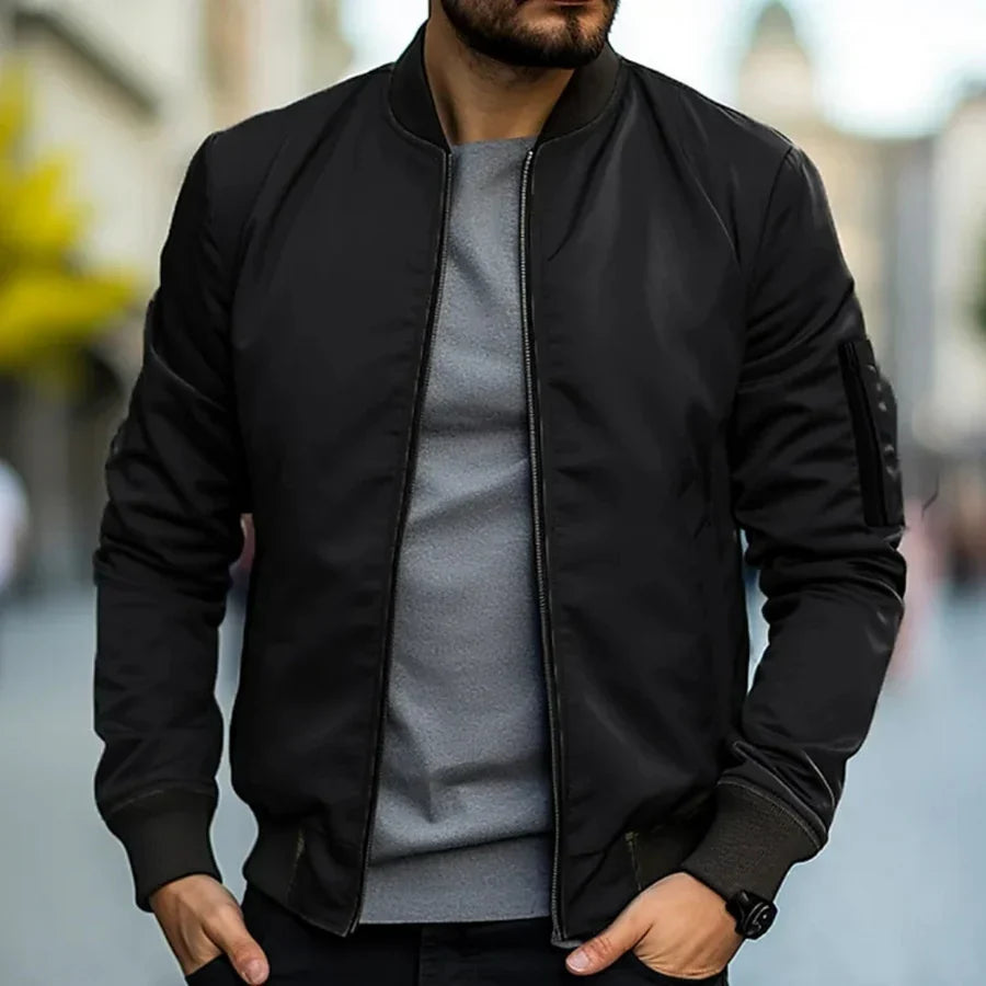 Riccardo | Cazadora Bomber Clásica Elegante