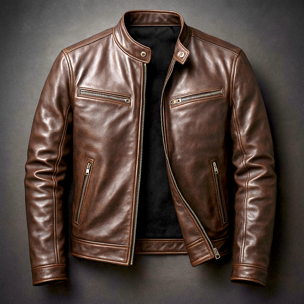 Guido | Chaqueta de Piel Vintage