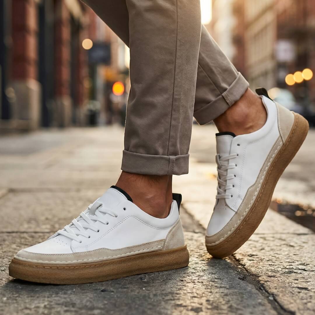 Héctor | Zapatillas de Piel Cosidas a Mano