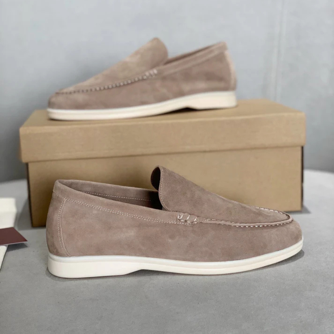 Máximo | Mocasines Elegantes de Ante