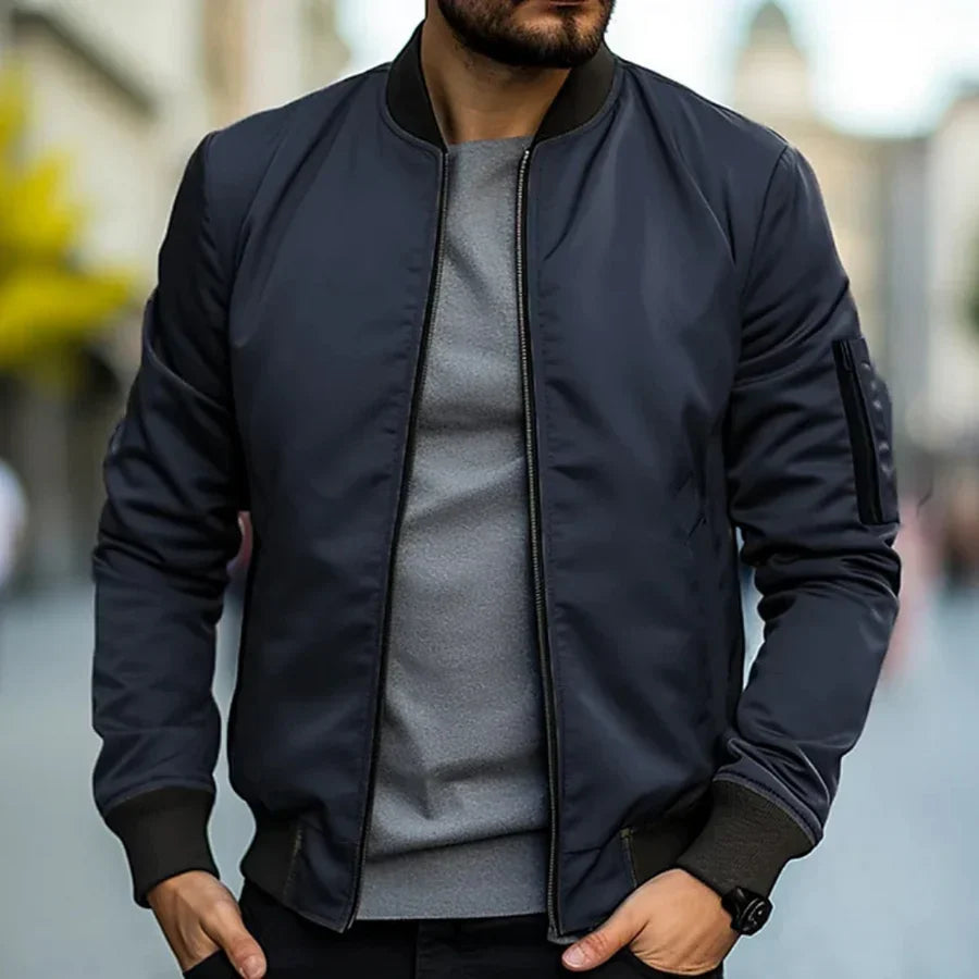 Riccardo | Cazadora Bomber Clásica Elegante