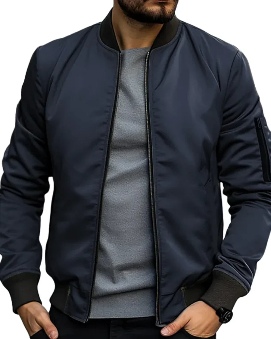 Riccardo | Cazadora Bomber Clásica Elegante