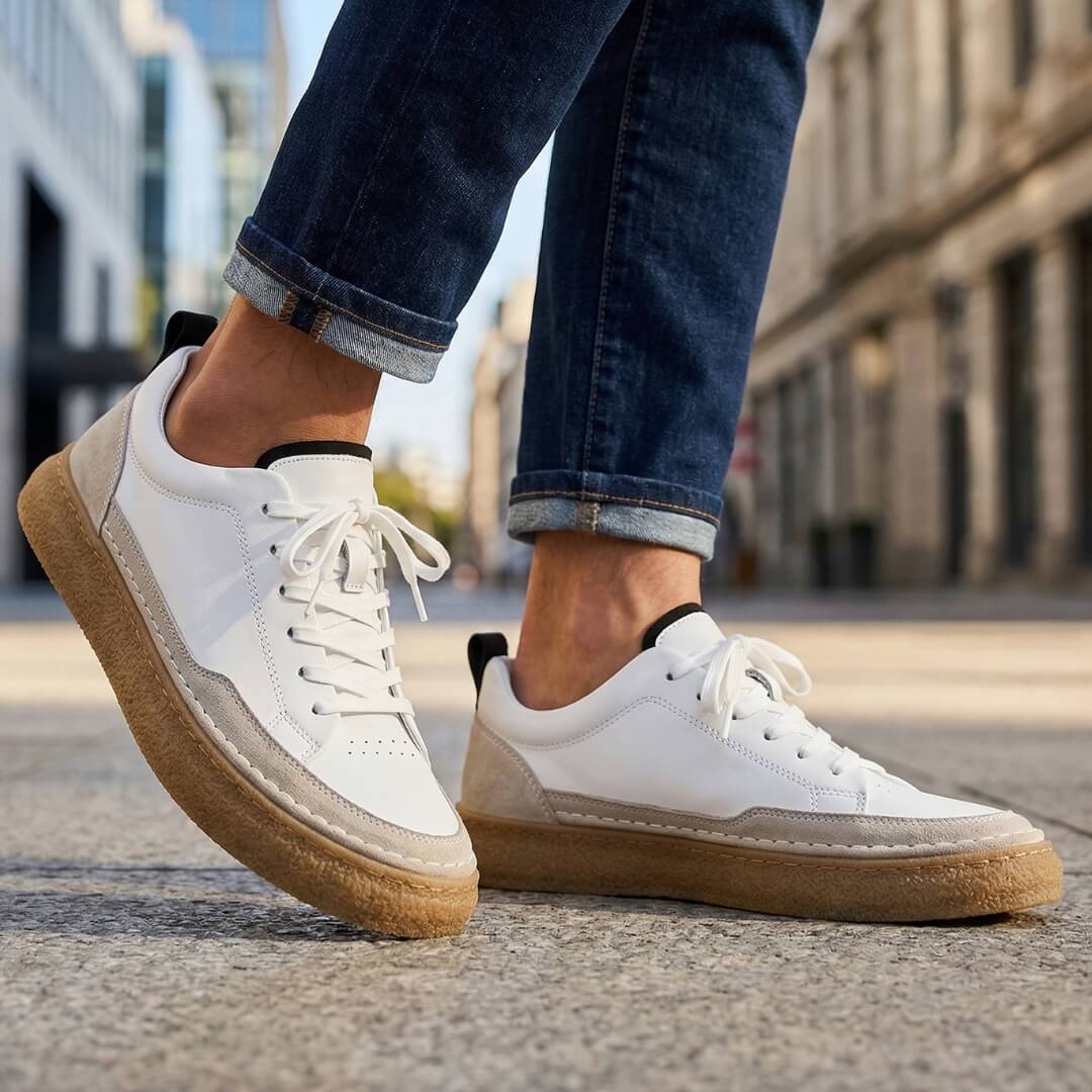 Héctor | Zapatillas de Piel Cosidas a Mano