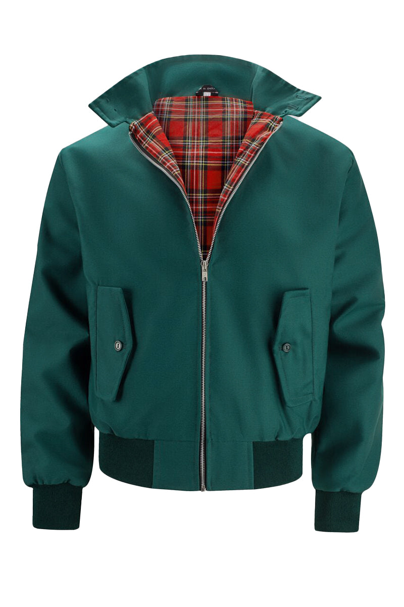 Harryson | Chaqueta Harrington con Forro Tartan