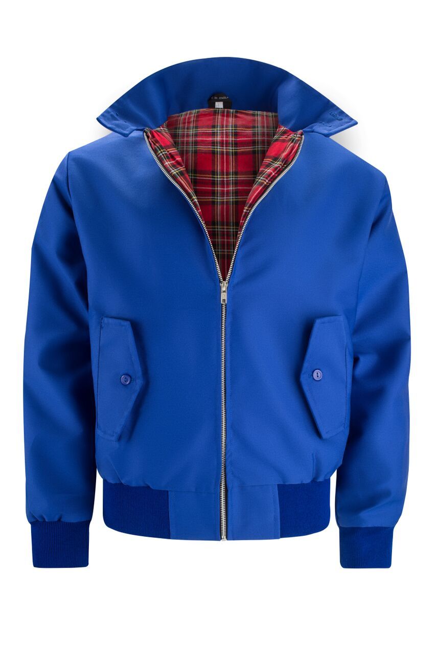 Harryson | Chaqueta Harrington con Forro Tartan