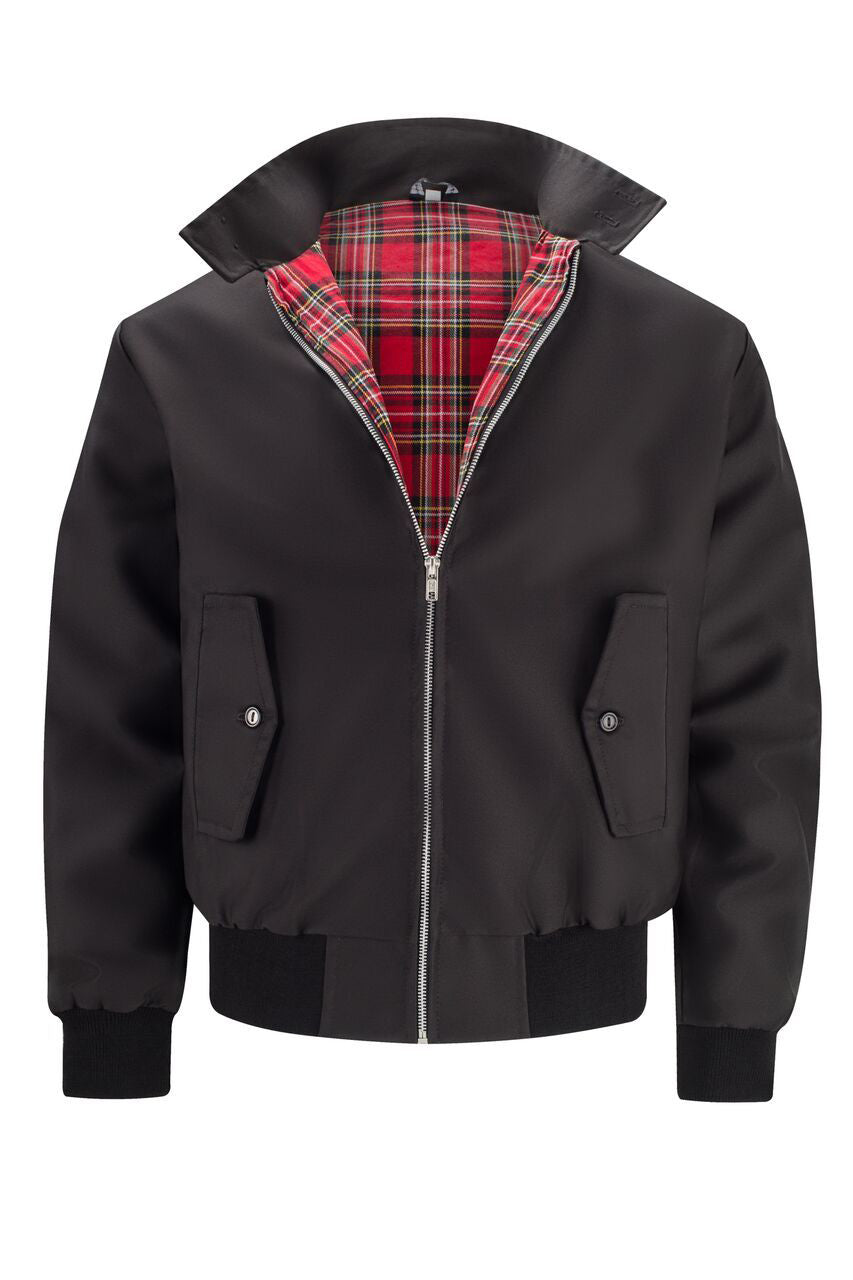 Harryson | Chaqueta Harrington con Forro Tartan