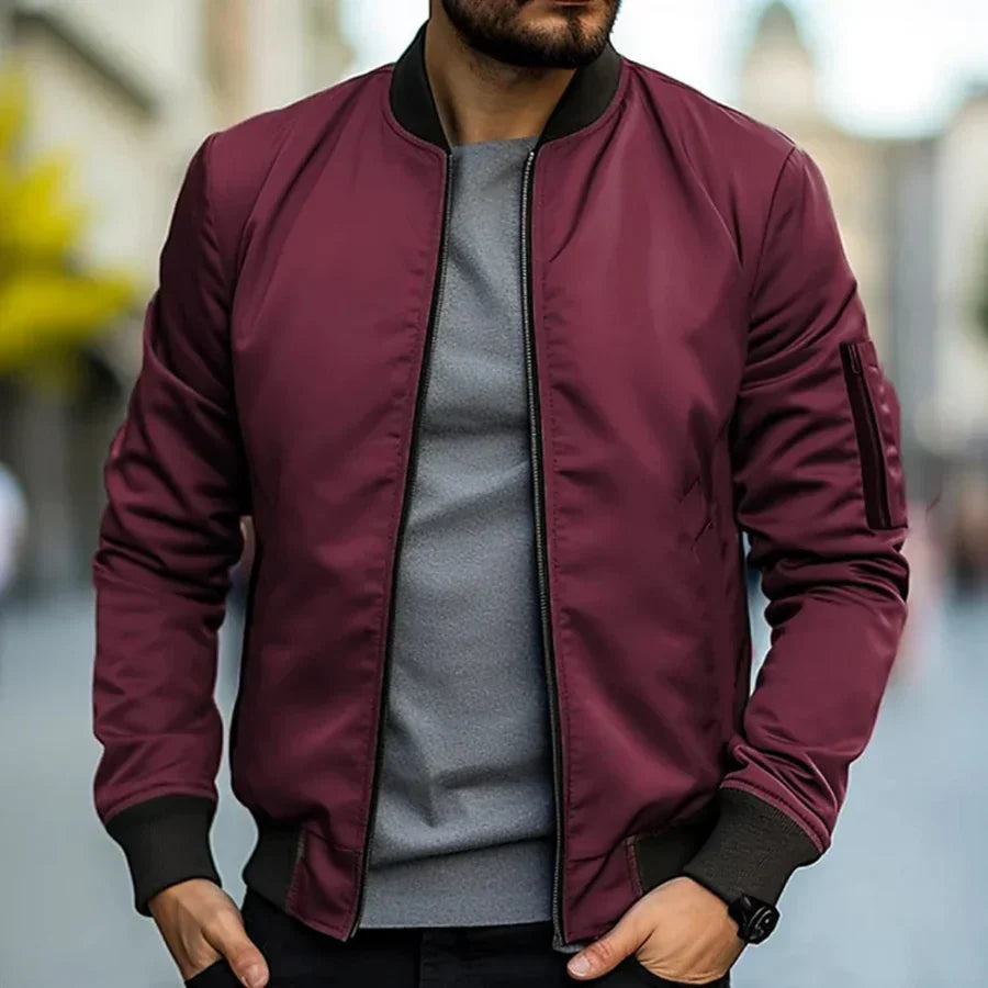 Riccardo | Cazadora Bomber Clásica Elegante