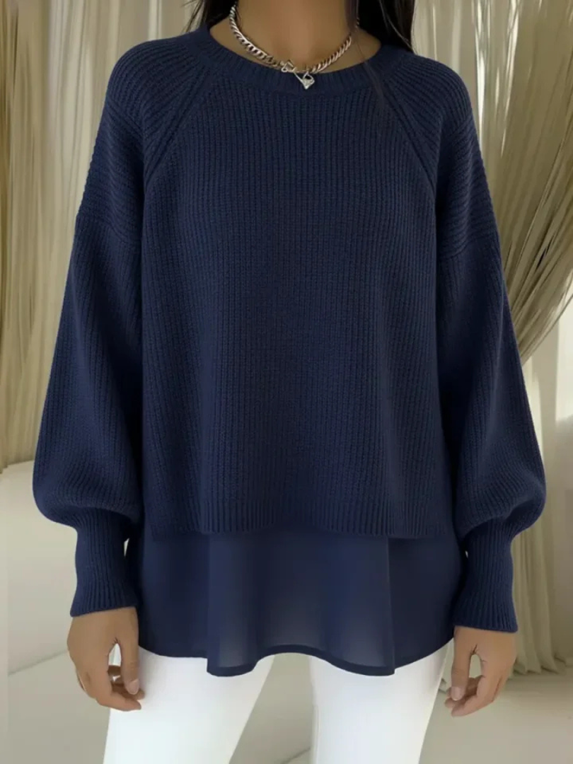 Clara | Jersey Efecto Dos Piezas