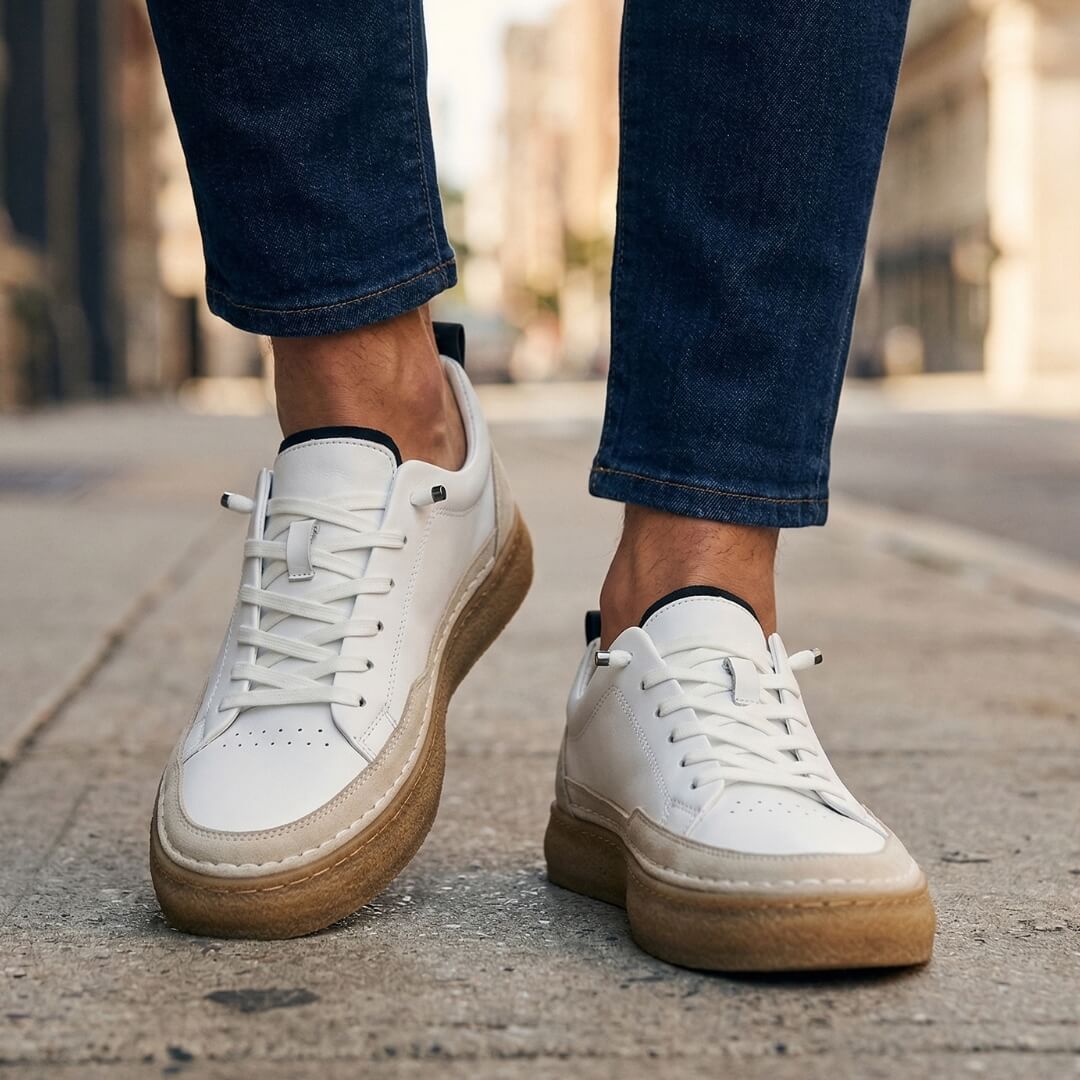 Héctor | Zapatillas de Piel Cosidas a Mano