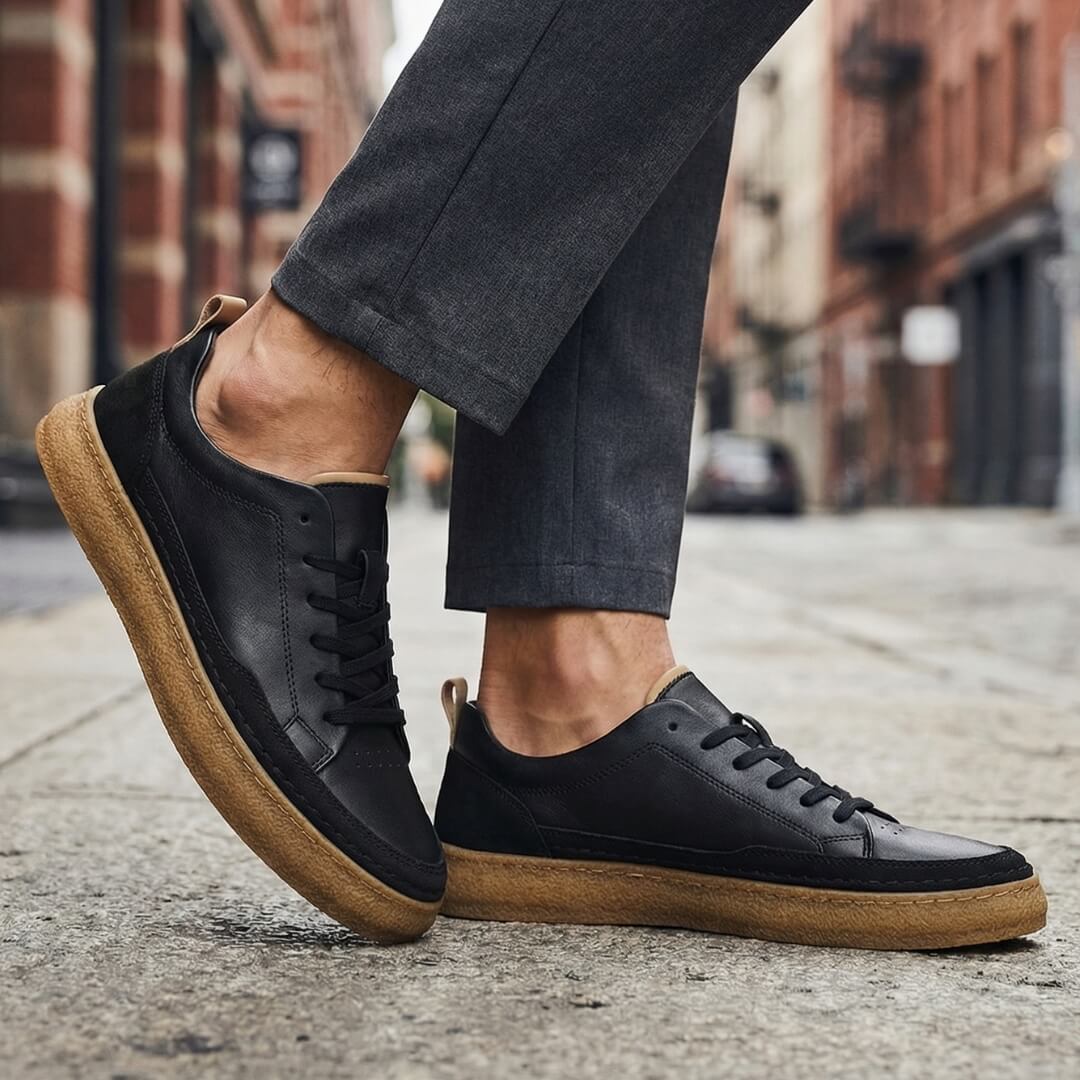 Héctor | Zapatillas de Piel Cosidas a Mano