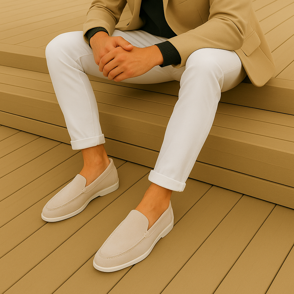 Máximo | Mocasines Elegantes de Ante