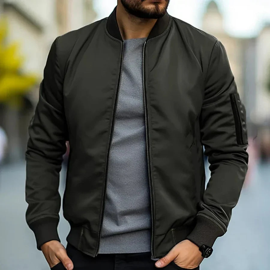 Riccardo | Cazadora Bomber Clásica Elegante