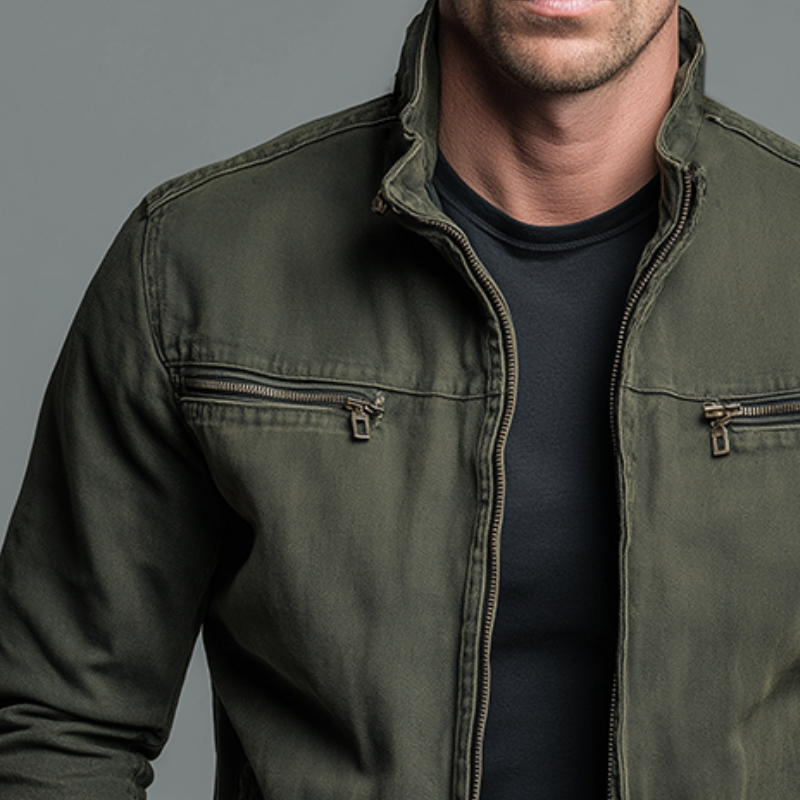 Renato | Chaqueta Field Vintage Militar