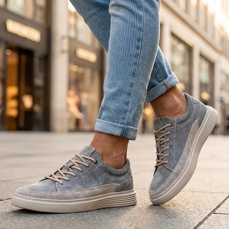 Hugo | Zapatillas Premium de Ante con Amortiguación