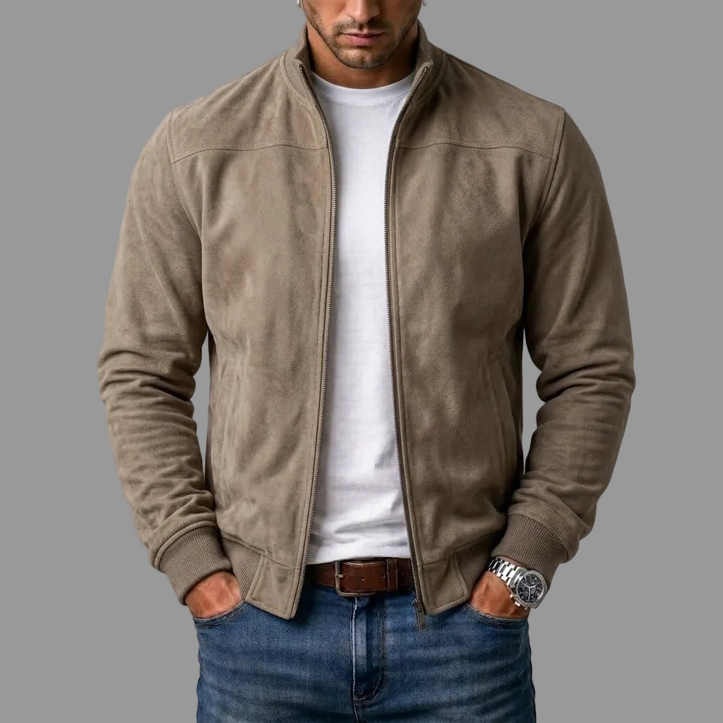 Corrado | Cazadora Bomber de Ante