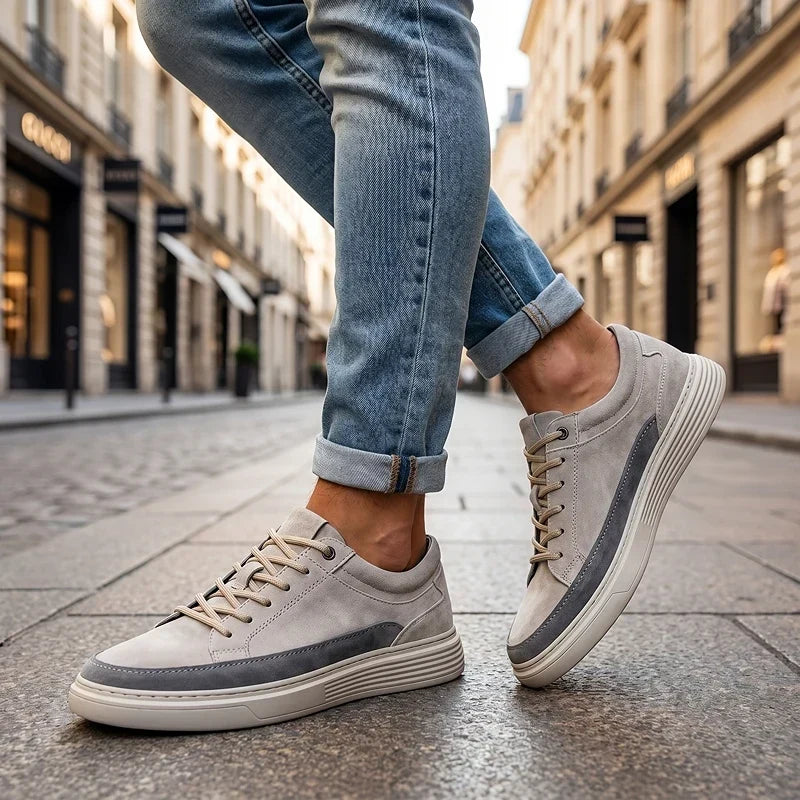 Hugo | Zapatillas Premium de Ante con Amortiguación