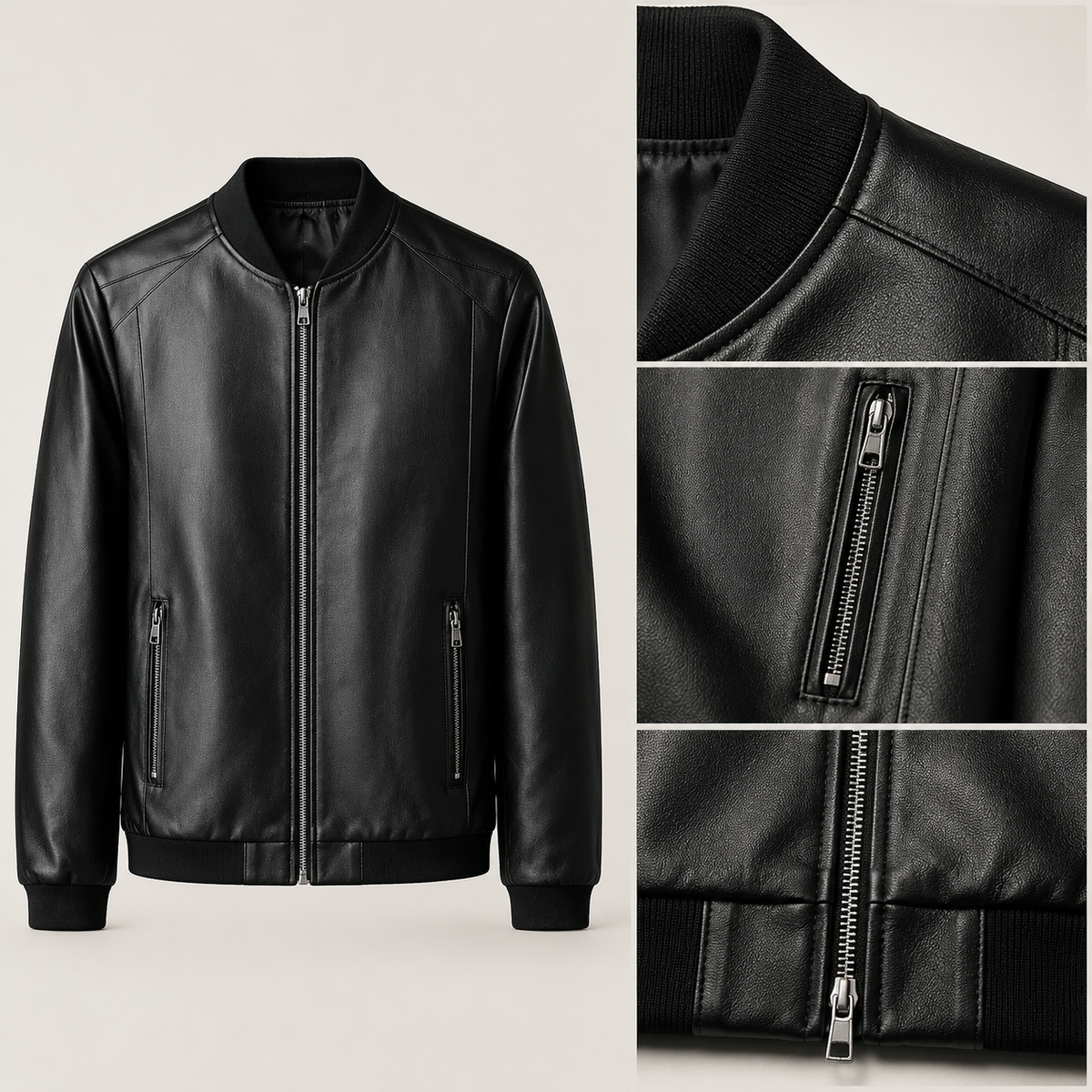 Domenico | Cazadora Bomber de Piel