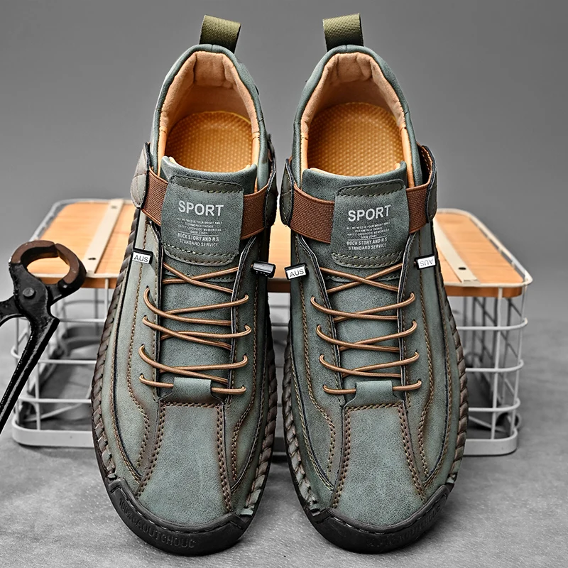 Lucas | Zapatillas de Piel Premium