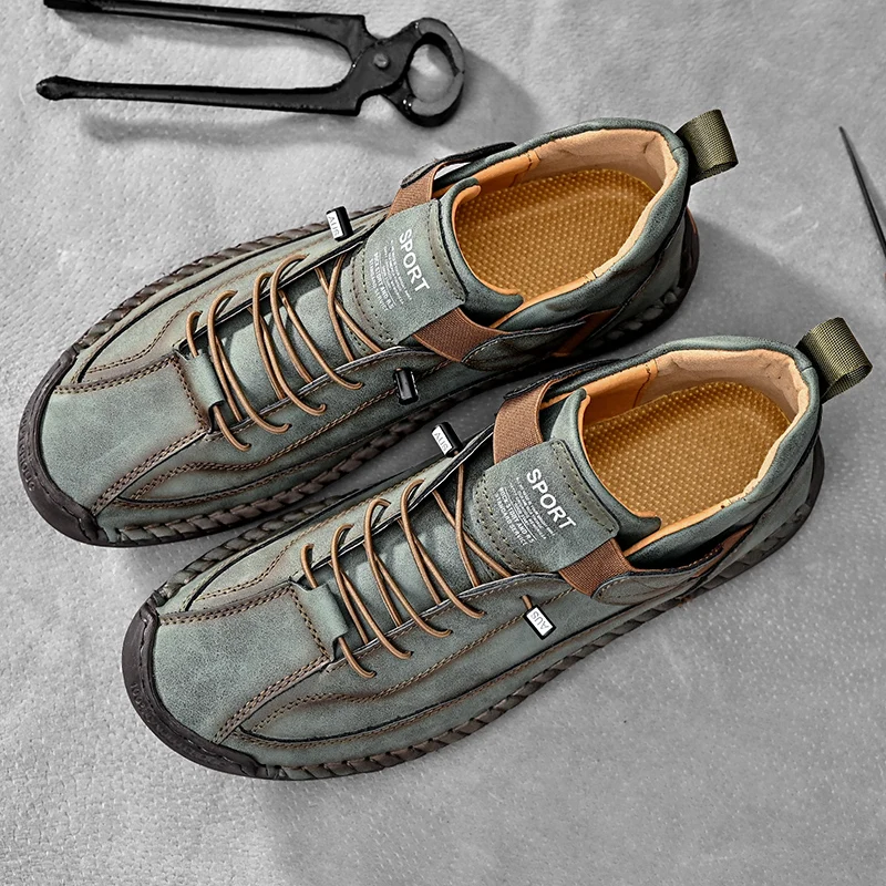 Lucas | Zapatillas de Piel Premium
