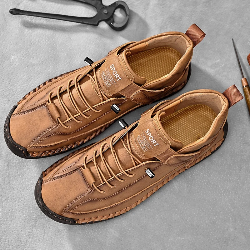 Lucas | Zapatillas de Piel Premium
