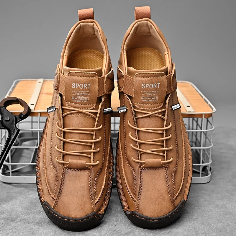Lucas | Zapatillas de Piel Premium
