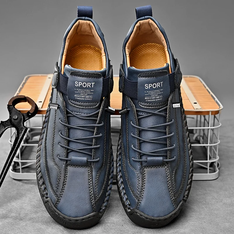 Lucas | Zapatillas de Piel Premium