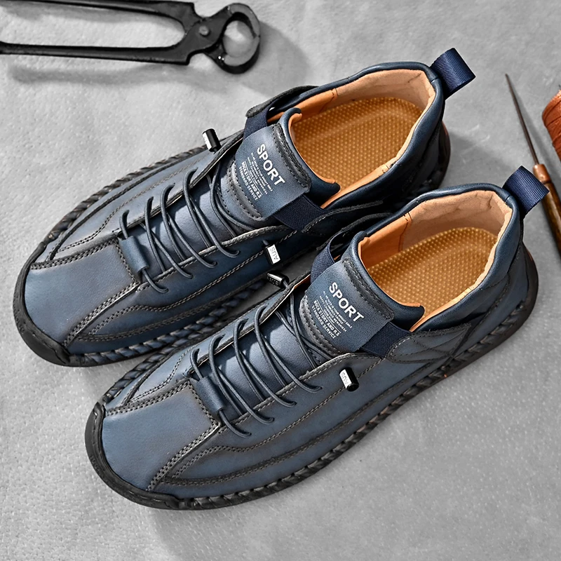 Lucas | Zapatillas de Piel Premium
