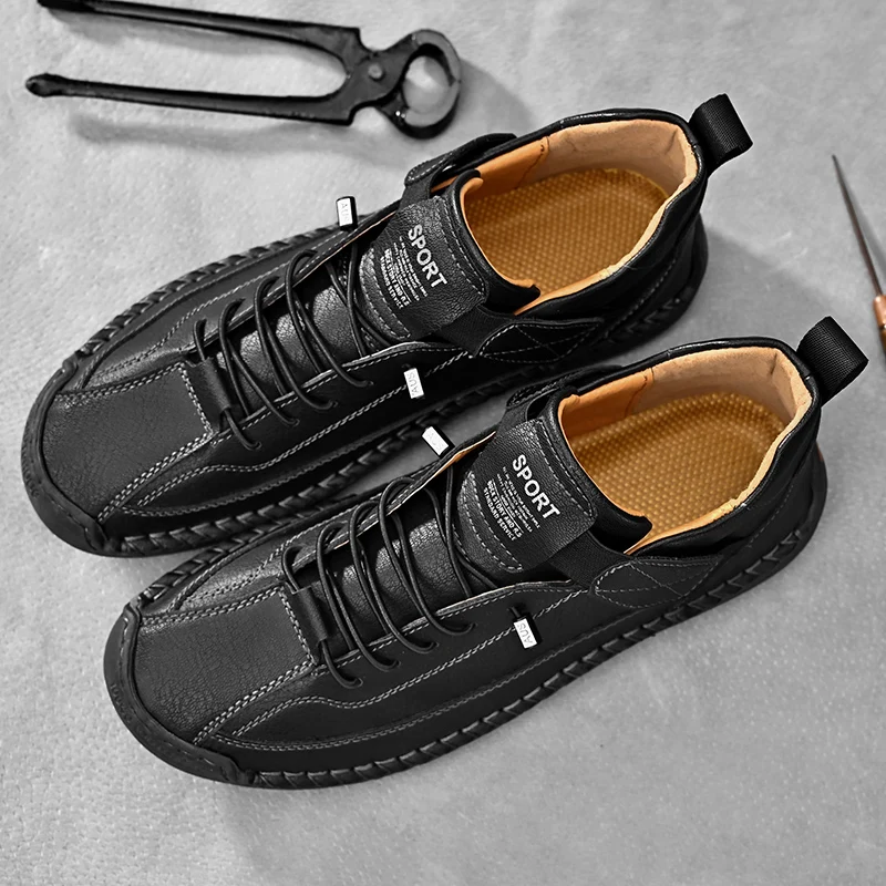 Lucas | Zapatillas de Piel Premium