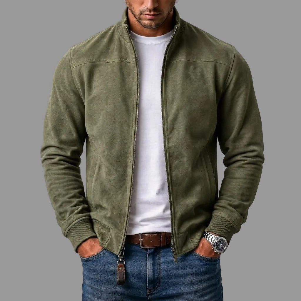 Corrado | Cazadora Bomber de Ante