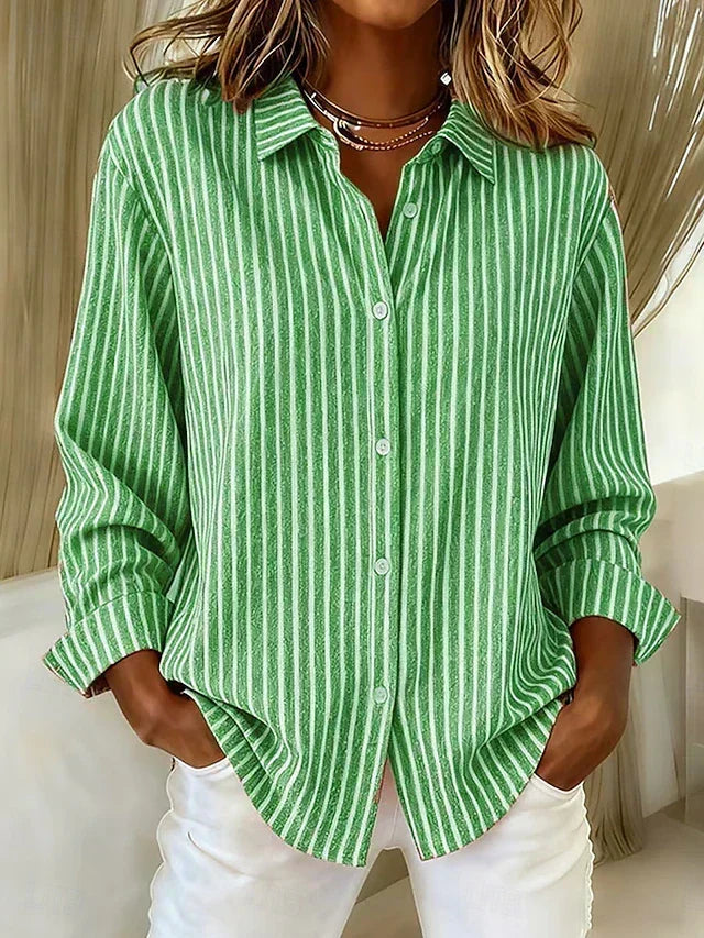 Ginebra | Camisa de Rayas con Botones