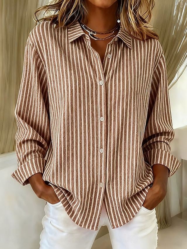 Ginebra | Camisa de Rayas con Botones