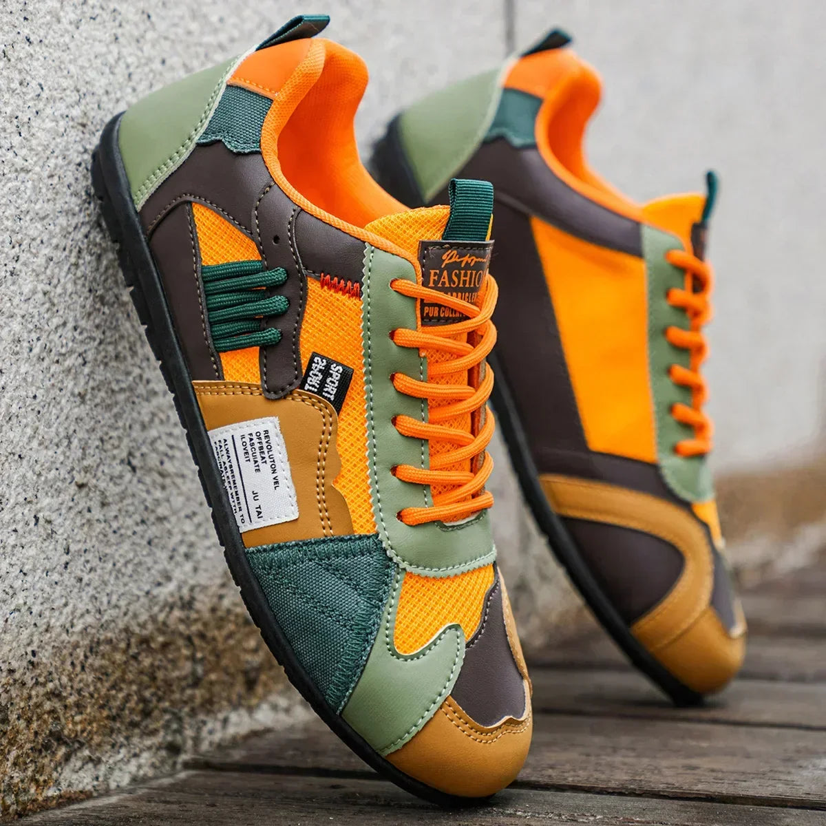 Juan | Zapatillas Retro de Colores