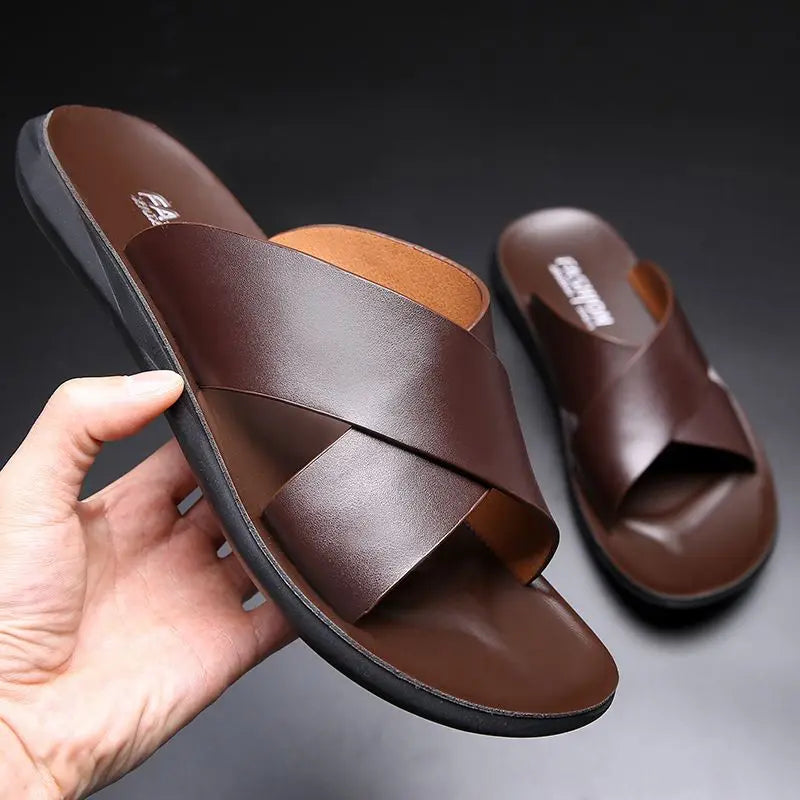 Salou | Sandalias de Piel para Verano