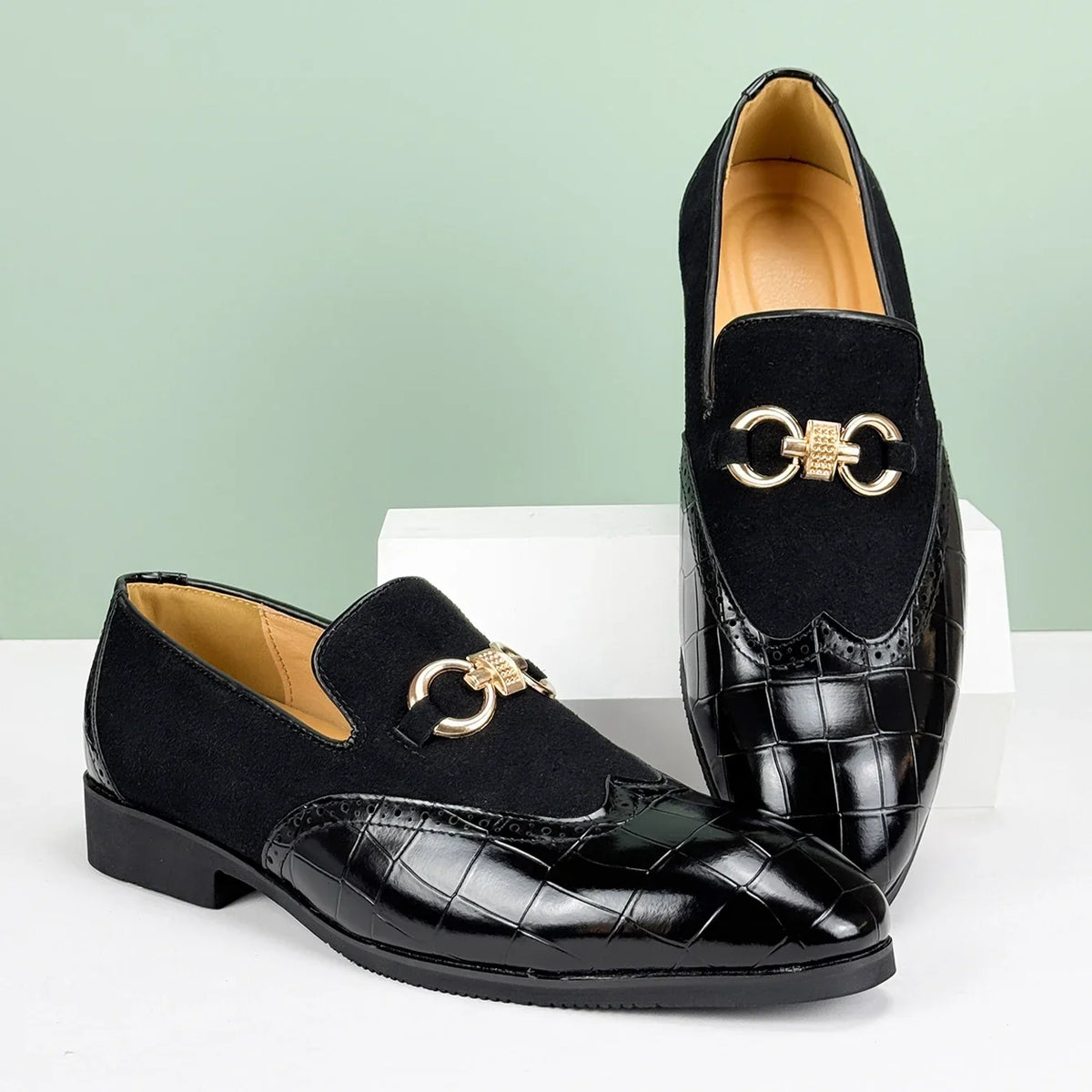 Carlos | Mocasines de Piel con Hebilla