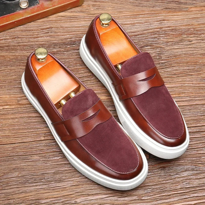 Nápoles | Mocasines de Piel de Estilo Napolitano