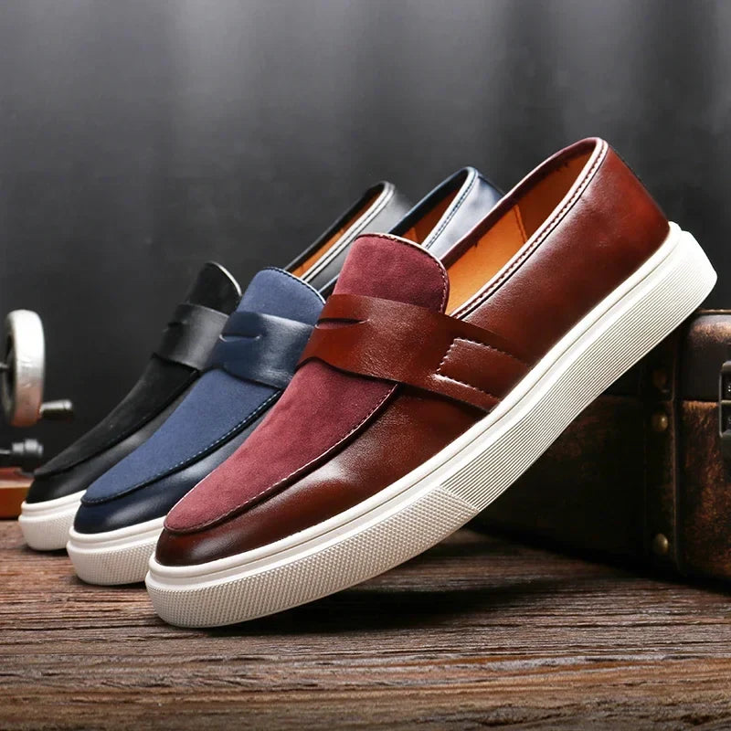 Nápoles | Mocasines de Piel de Estilo Napolitano