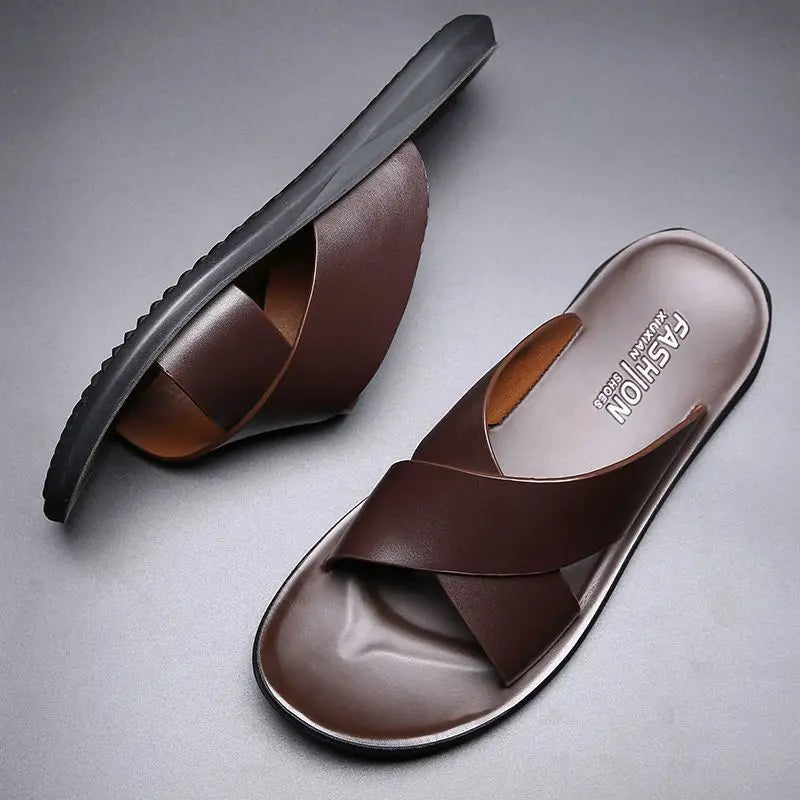 Salou | Sandalias de Piel para Verano