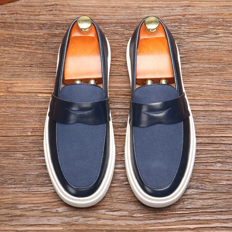 Nápoles | Mocasines de Piel de Estilo Napolitano