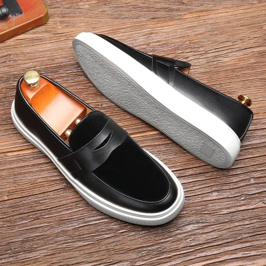 Nápoles | Mocasines de Piel de Estilo Napolitano