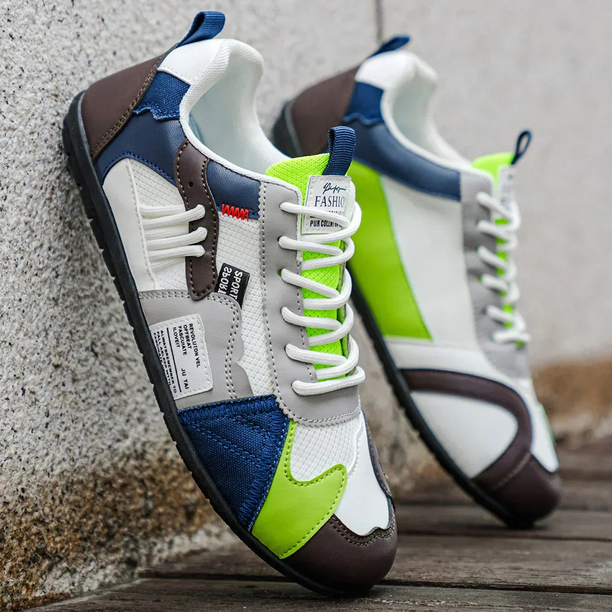 Juan | Zapatillas Retro de Colores