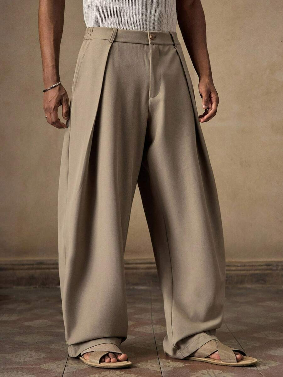Rafael - Pantalón Chino Ancho con Pinzas
