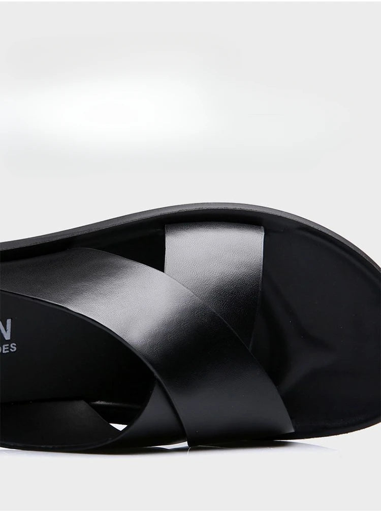 Salou | Sandalias de Piel para Verano