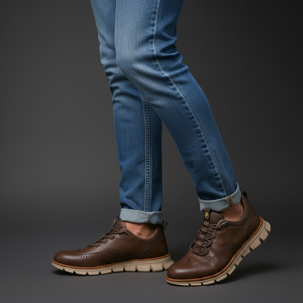Orlando | Zapatillas Brogue de Estilo Sastre