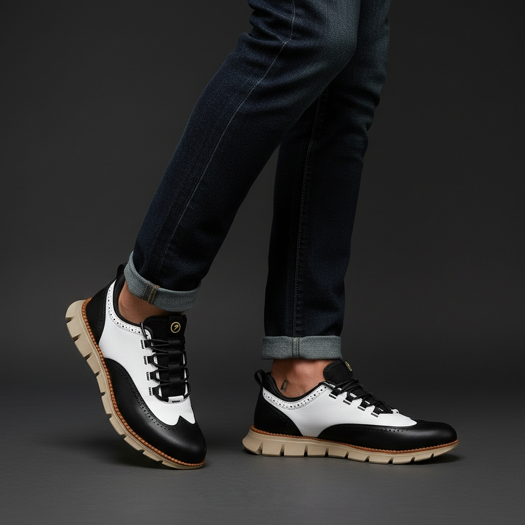 Orlando | Zapatillas Brogue de Estilo Sastre