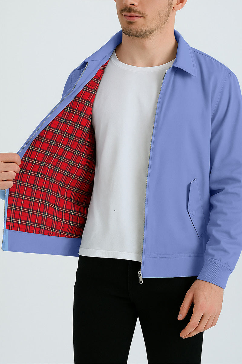 Harryson | Chaqueta Harrington con Forro Tartan