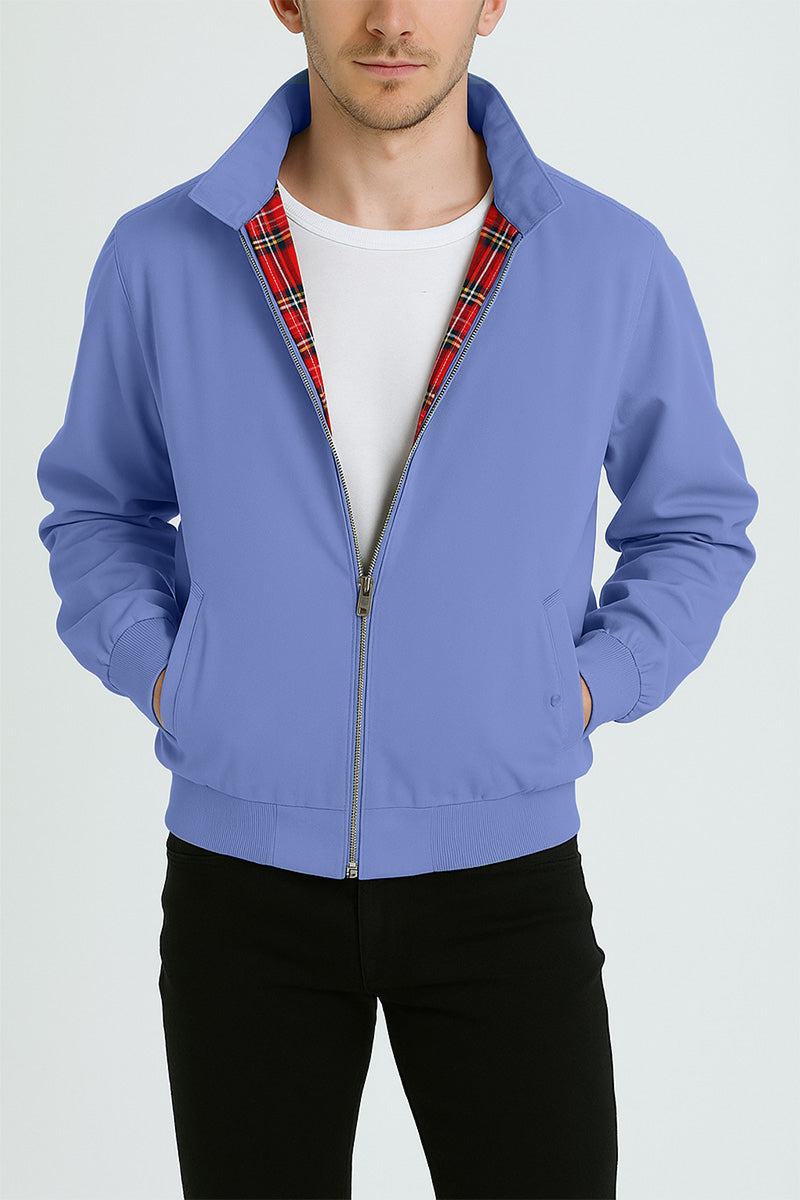 Harryson | Chaqueta Harrington con Forro Tartan